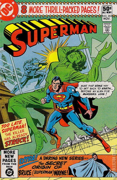 Superman #353 (1980) – Value, Key Facts & Variants | Key Collector Comics