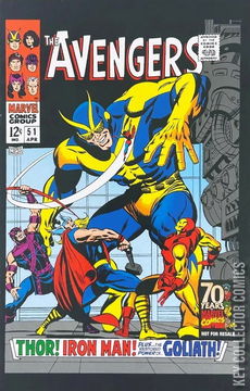 Variant Cover for Avengers, The #51