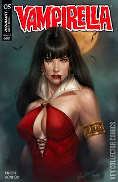 Variant Cover for Vampirella #5