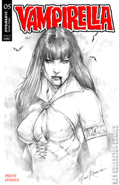 Variant Cover for Vampirella #5