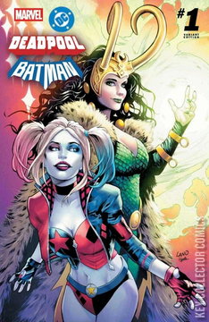 Variant Cover for Deadpool / Batman #1