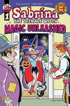 Variant Cover for Sabrina the Teenage Witch: Magic Unleashed #1