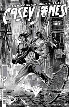 Variant Cover for Teenage Mutant Ninja Turtles: Casey Jones #1