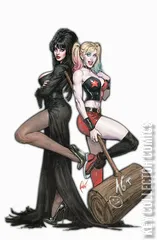 Variant Cover for Harley Quinn x Elvira #1
