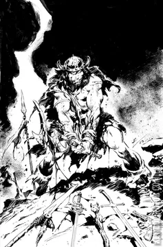 Variant Cover for Conan the Barbarian: Battle of the Black Stone #1