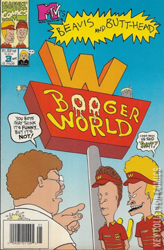 Variant Cover for Beavis and Butt-Head #3