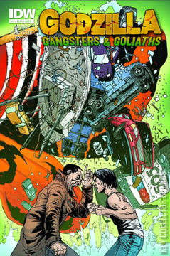 Variant Cover for Godzilla: Gangsters and Goliaths #3