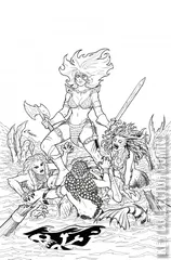Cover for Invincible Red Sonja #1