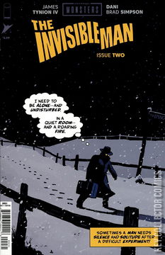 Variant Cover for Universal Monsters The Invisible Man #2
