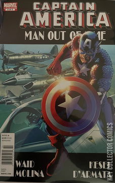 Variant Cover for Captain America: Man Out of Time #2