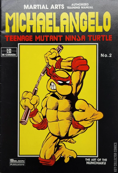 Cover art for Teenage Mutant Ninja Turtles Authorized Martial Arts Training Manual #2 
