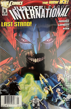 Variant Cover for Justice League International #5