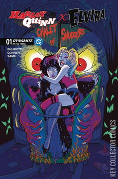 Variant Cover for Harley Quinn x Elvira #1