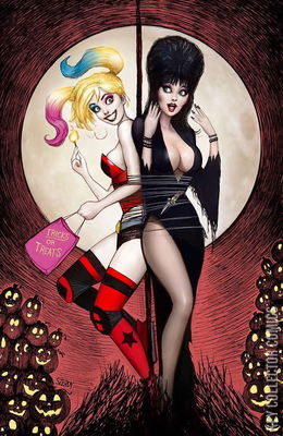 Harley Quinn x Elvira