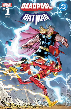 Variant Cover for Deadpool / Batman #1