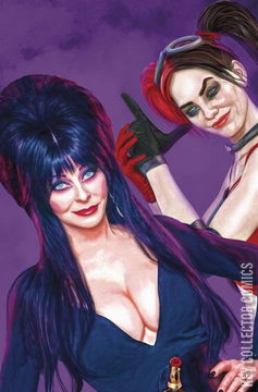 Variant Cover for Harley Quinn x Elvira #1