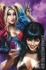 Variant Cover for Harley Quinn x Elvira #1