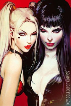 Variant Cover for Harley Quinn x Elvira #1