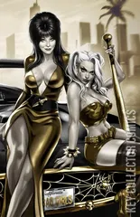 Variant Cover for Harley Quinn x Elvira #1