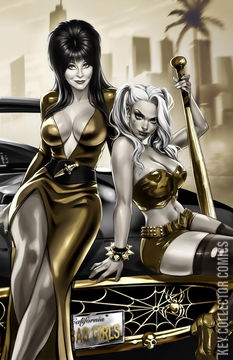 Variant Cover for Harley Quinn x Elvira #1