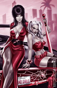 Variant Cover for Harley Quinn x Elvira #1