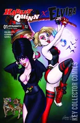 Variant Cover for Harley Quinn x Elvira #1