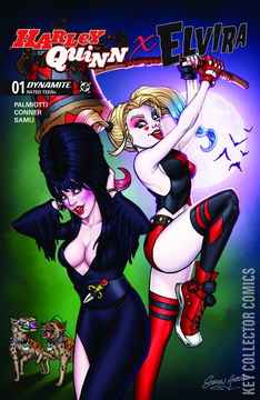 Variant Cover for Harley Quinn x Elvira #1