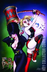 Variant Cover for Harley Quinn x Elvira #1