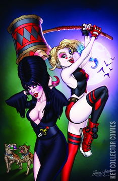 Variant Cover for Harley Quinn x Elvira #1
