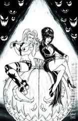 Variant Cover for Harley Quinn x Elvira #1