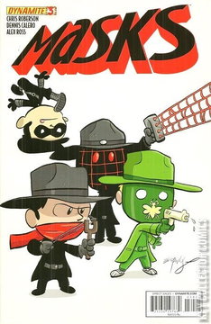 Variant Cover for Masks #3