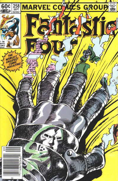 Variant Cover for Fantastic Four #258