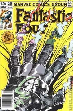 Variant Cover for Fantastic Four #258