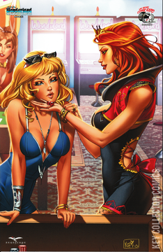 Variant Cover for Grimm Fairy Tales Presents: Wonderland - Through the Looking Glass #1