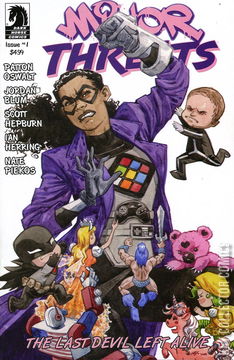 Variant Cover for Minor Threats: The Last Devil Left Alive #1