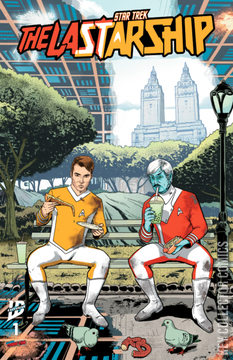 Variant Cover for Star Trek: The Last Starship #1