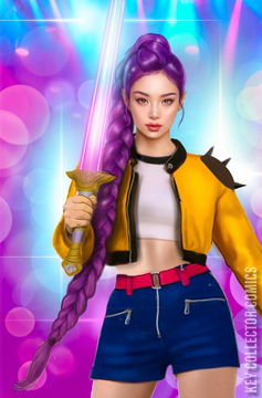 Variant Cover for KPop Pin-Up Artbook #1