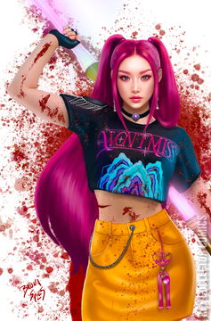 Variant Cover for KPop Pin-Up Artbook #1