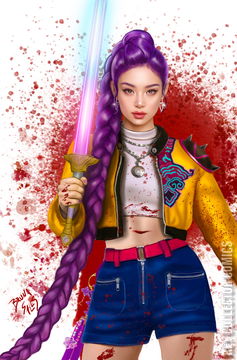 Variant Cover for KPop Pin-Up Artbook #1