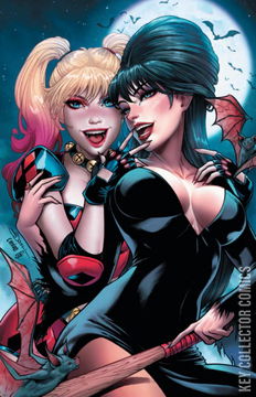 Variant Cover for Harley Quinn x Elvira #1