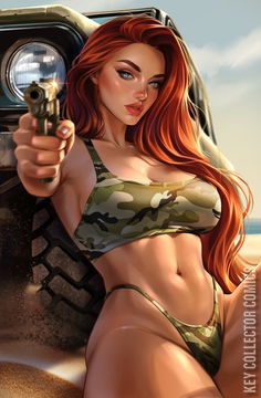 Variant Cover for Heat Seeker: Exposed - A Gun Honey Series #2