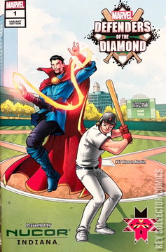 Variant Cover for Defenders of the Diamond #1