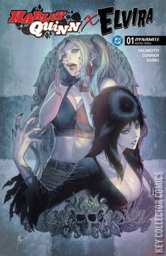 Variant Cover for Harley Quinn x Elvira #1