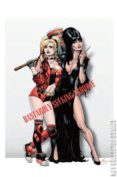 Variant Cover for Harley Quinn x Elvira #1