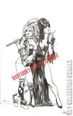 Variant Cover for Harley Quinn x Elvira #1