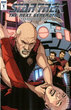 Variant Cover for Star Trek: The Next Generation - Through the Mirror #1