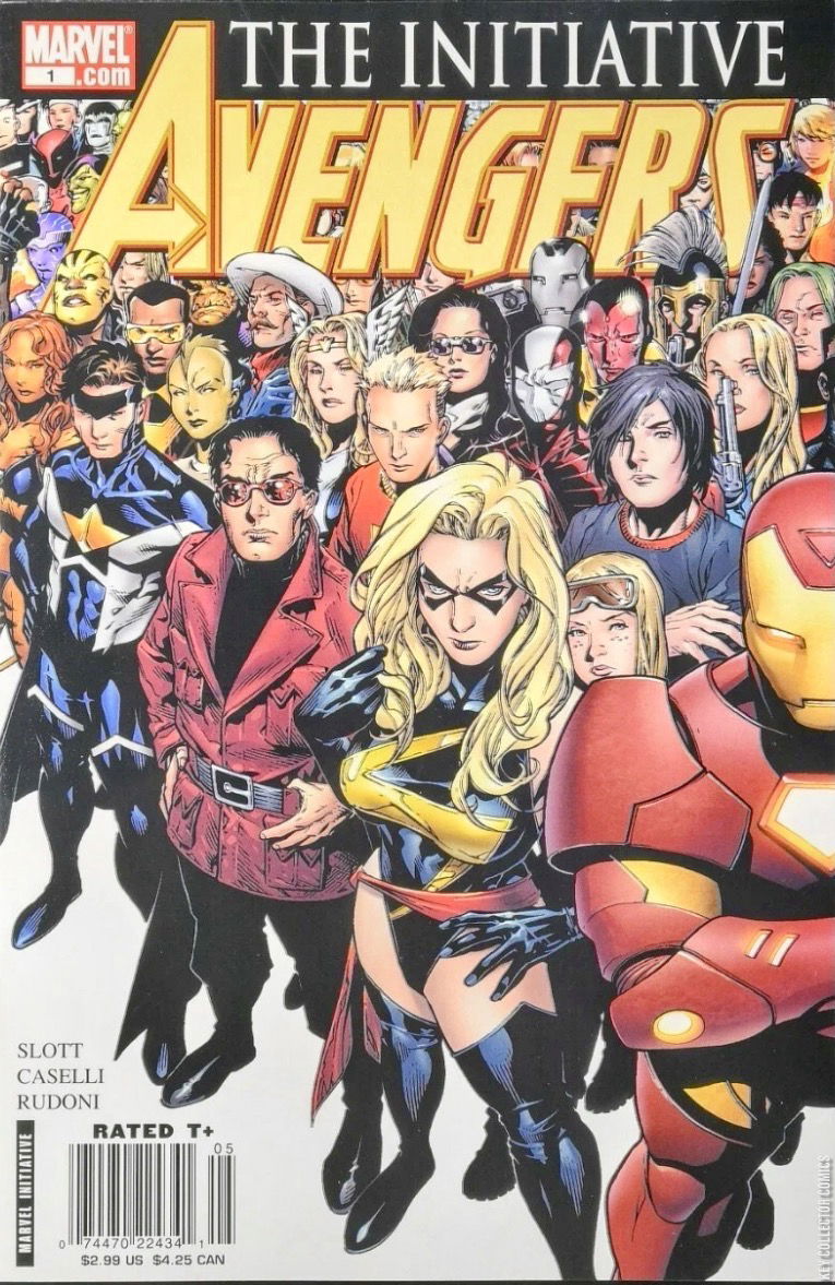 Cover art for Avengers: The Initiative #1 