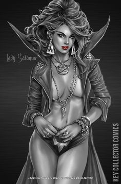 Variant Cover for Lady Satanus: Looks That Kill #1