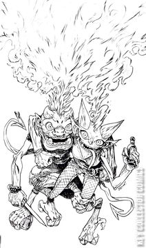 Variant Cover for Lucky Devils, The #1