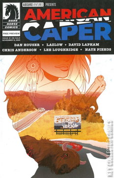 Variant Cover for American Caper #1